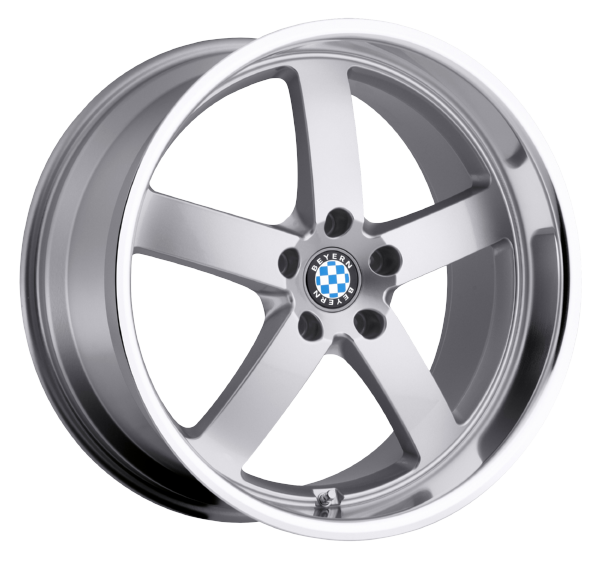 Llanta BEYERN RAPP 10.0x20 (5x120) ET25 PLATA  / ARO PULIDO