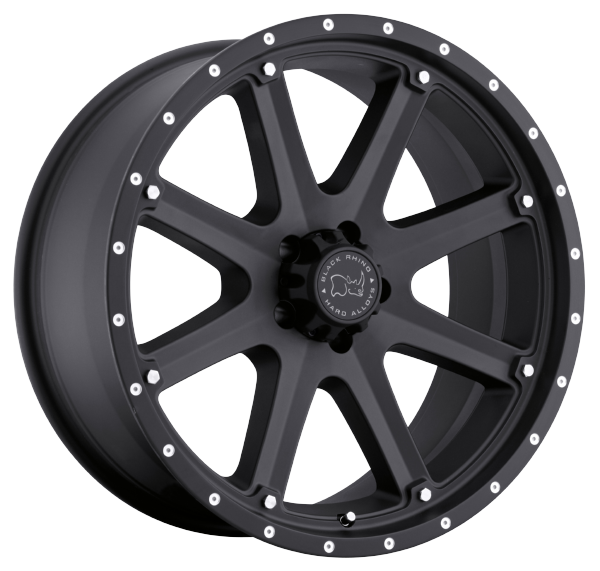 Llanta BLACK RHINO MOAB 9.0x17 (8x170) ET-12 NEGRO MATE