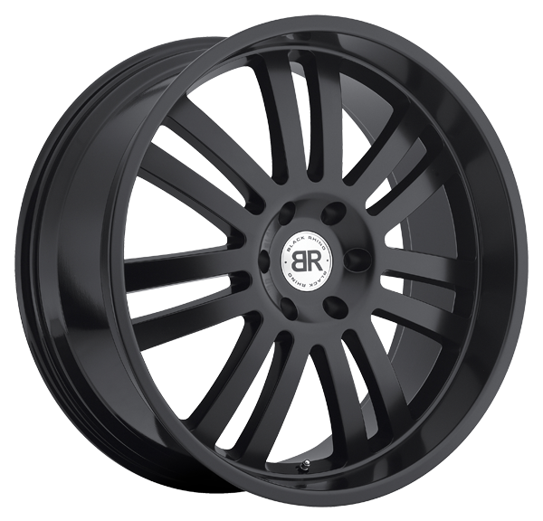 Llanta BLACK RHINO ROBBERG 9.5 X 22" (6X139.7) ET25 NEGRO MATE