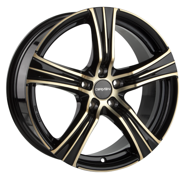 Llanta CARMANI 6 IMPACT 8.0x18 (5x114.3) ET35 DORADO / PULIDO