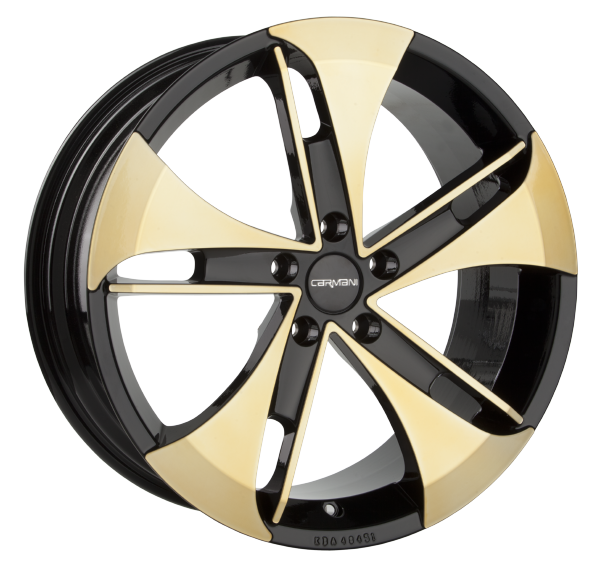 Llanta CARMANI 7 PUNCH 8,5x19 (5x108) ET42 DORADO / PULIDO