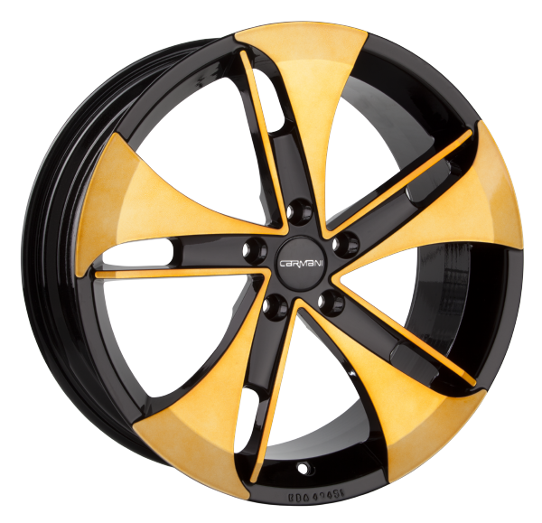Llanta CARMANI 7 PUNCH 8,5x19 (5x112) ET47 NARANJA / PULIDO