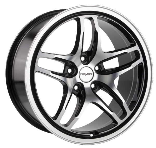 Jante CARMANI 8 LIBERTY 8.5 x 19" (5x112) ET47 NOIR / POLI
