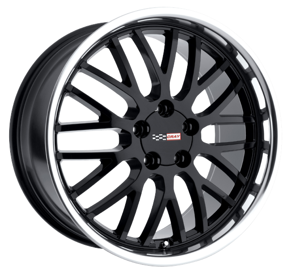 Llanta CRAY MANTA 9.0x18 (5x120.65) ET50 NEGRO / ARO PULIDO