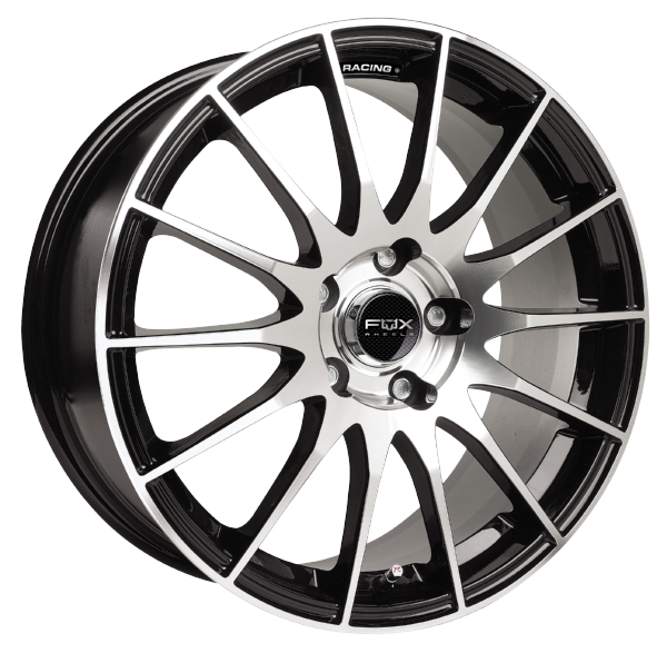 Llanta FOX FX004 6.5x15 (5x110) ET42 NEGRO / PULIDO