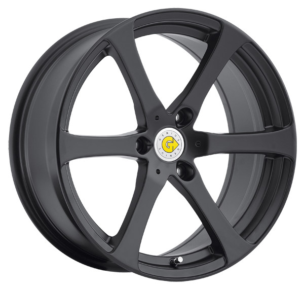 Llanta GENIUS NEWTON 6.0 X 17" (3X112) ET22 NEGRO MATE