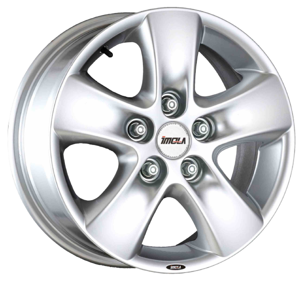 Llanta IMOLA HD! 6.5x16 (5x118) ET45 PLATA BRILLANTE
