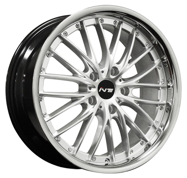 Llanta INOVIT Haste 8.0 x 18" (5x120) ET42 PLATA BRILLANTE / ARO PULIDO