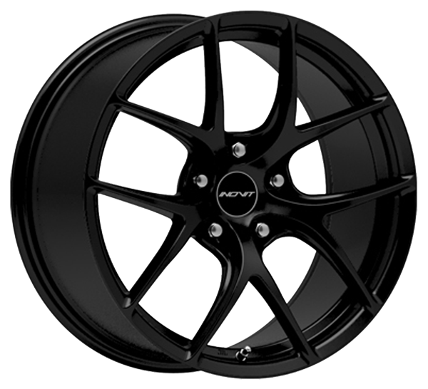 Llanta INOVIT Speed 8.0 x 18" (5x120) ET37 NEGRO / PULIDO