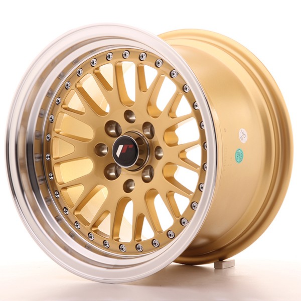 Llanta JAPAN RACING JR10 9 X 15" (4XMULTI) ET10 Gold