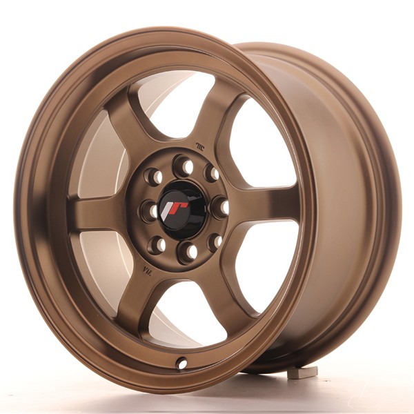 Llanta JAPAN RACING JR12 7,5 X 15" (4XMULTI) ET26 Bronze
