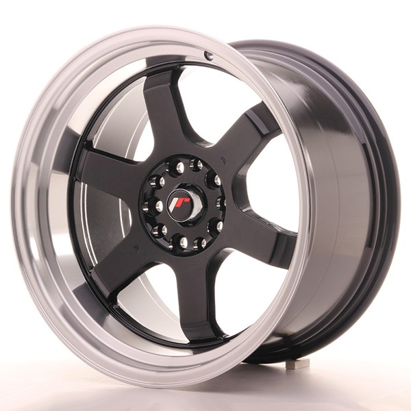 Llanta JAPAN RACING JR12 10 X 18" (5XMULTI) ET0 Black