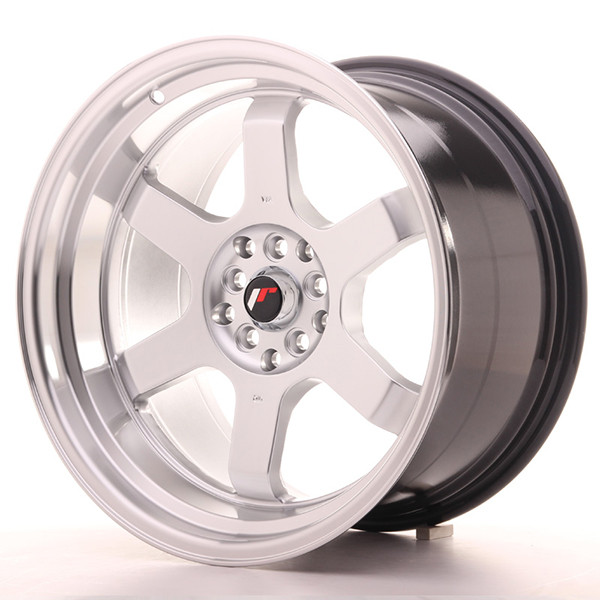 Llanta JAPAN RACING JR12 10 X 18" (5XMULTI) ET25 Silver