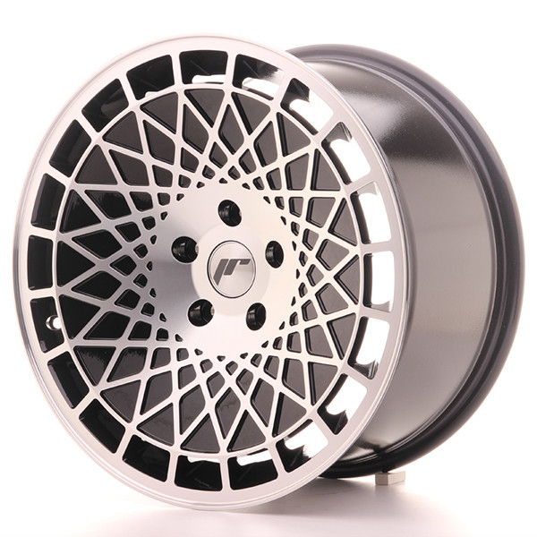 Llanta JAPAN RACING JR14 9,5 X 18" (5XMULTI) ET40 Black Machined Face