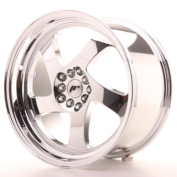 Llanta JAPAN RACING JR15 9,5 X 18" (5XMULTI) ET35 Chrome
