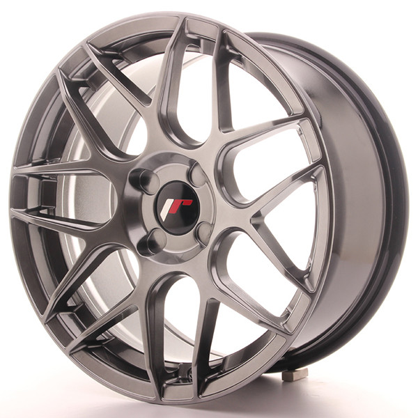 Llanta JAPAN RACING JR18 8 X 17" (4XMULTI) ET35 Hiper Black