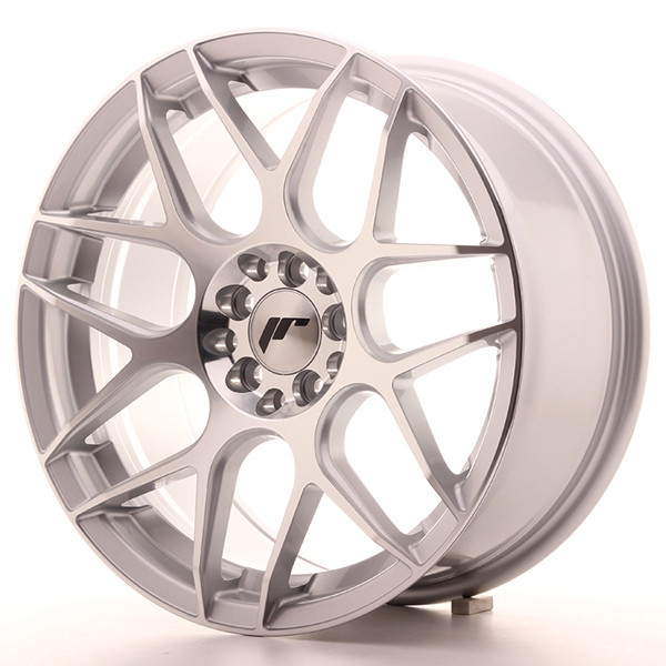 Llanta JAPAN RACING JR18 8 X 17" (4XMULTI) ET25 Silver Machined Face