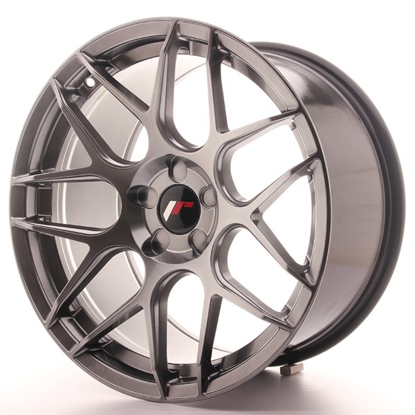 Llanta JAPAN RACING JR18 9,5 X 18" (5XMULTI) ET38 Hiper Black