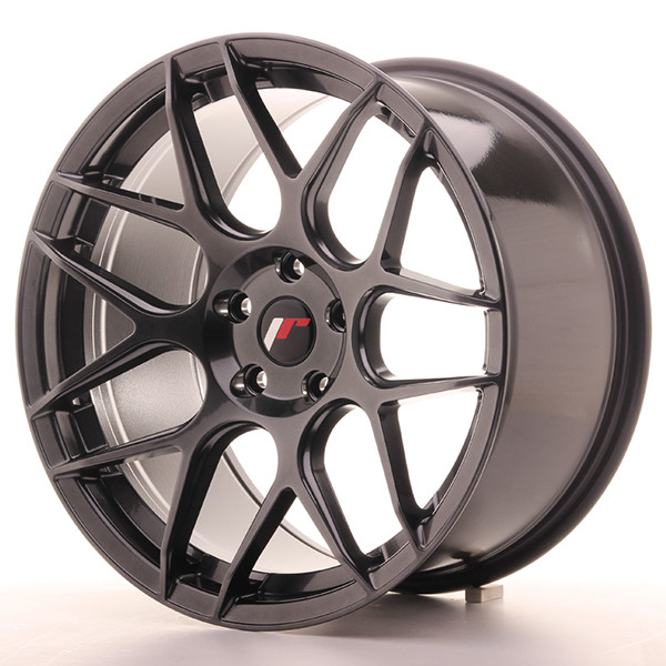 Llanta JAPAN RACING JR18 9,5 X 18" (5XMULTI) ET35 Hiper Black