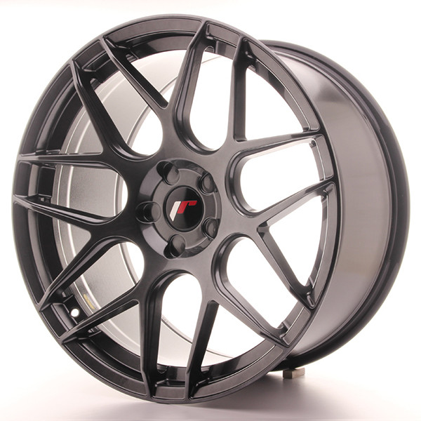 Llanta JAPAN RACING JR18 10 X 20" (5XMULTI) ET38 Hiper Black