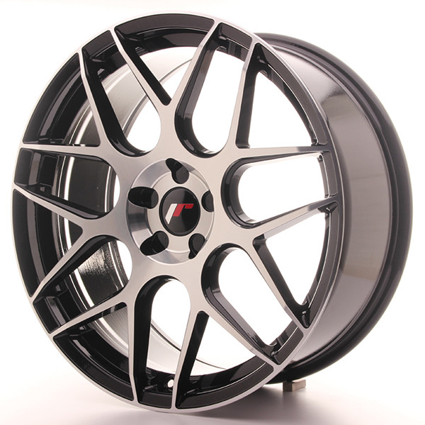 Llanta JAPAN RACING JR18 8,5 X 20" (5XMULTI) ET38 Black Machined Face