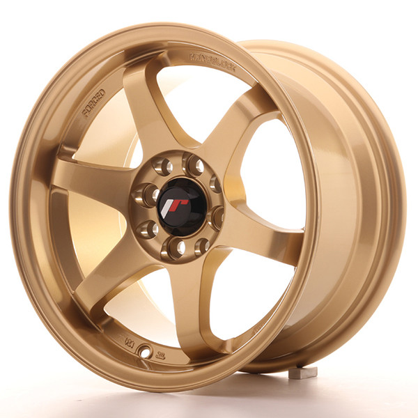 Llanta JAPAN RACING JR3 8 X 15" (4XMULTI) ET25 Gold