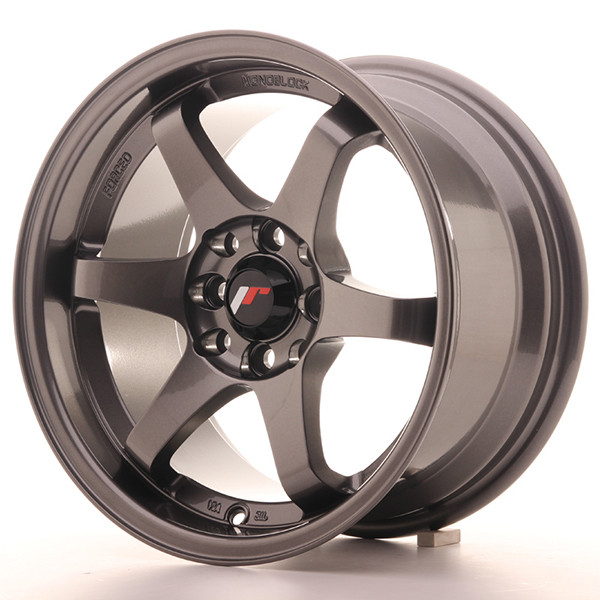 Llanta JAPAN RACING JR3 8 X 15" (4XMULTI) ET25 Gun metal