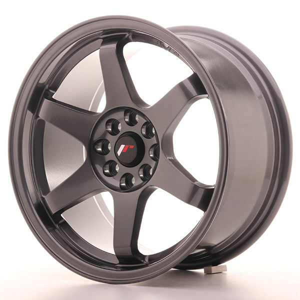 Llanta JAPAN RACING JR3 8 X 16" (4XMULTI) ET25 Gun metal