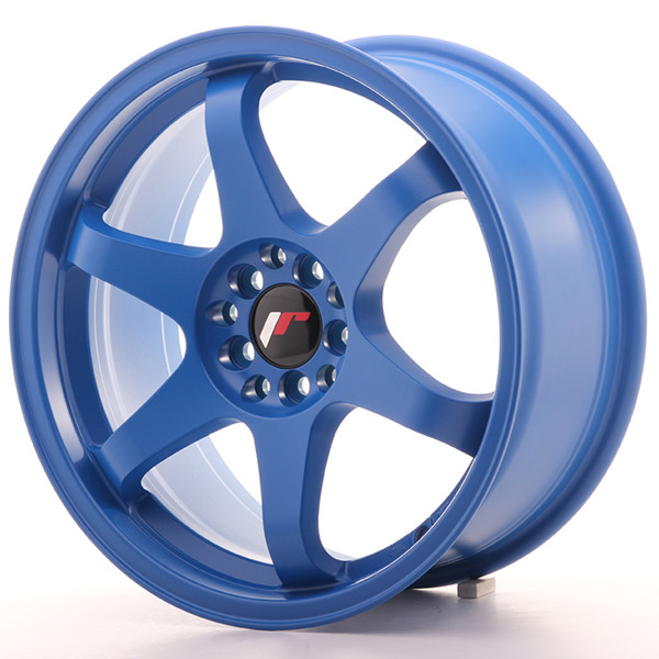 Llanta JAPAN RACING JR3 8 X 17" (4XMULTI) ET35 Blue