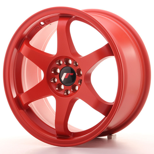 Llanta JAPAN RACING JR3 8 X 17" (4XMULTI) ET35 Red