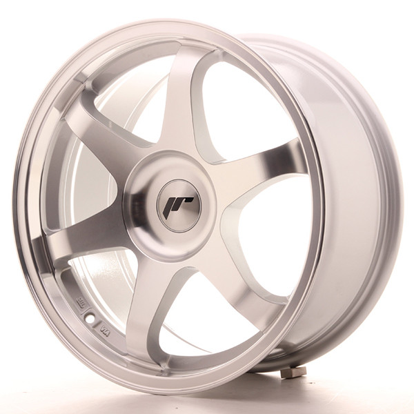 Llanta JAPAN RACING JR3 8 X 17" (4XMULTI) ET35 Silver Machined Face
