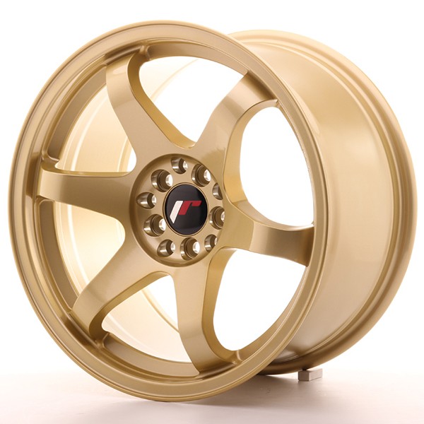 Llanta JAPAN RACING JR3 9 X 17" (5XMULTI) ET35 Gold