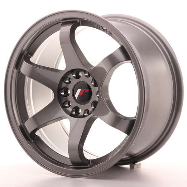 Llanta JAPAN RACING JR3 9 X 17" (4XMULTI) ET25 Gun metal