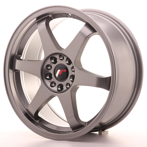 Llanta JAPAN RACING JR3 8 X 18" (5XMULTI) ET40 Gun metal