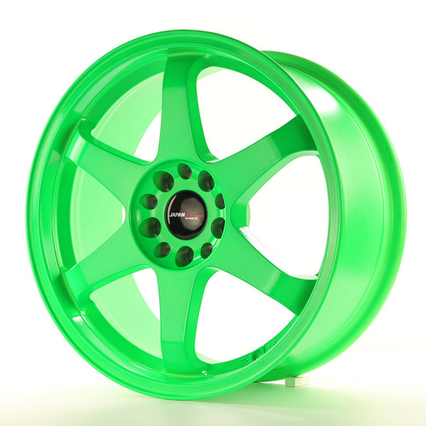 Llanta JAPAN RACING JR3 8 X 18" (5XMULTI) ET30 Green