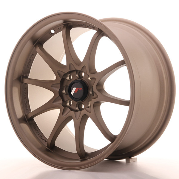 Llanta JAPAN RACING JR5 9,5 X 17" (5XMULTI) ET25 Bronze