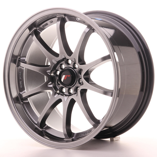 Llanta JAPAN RACING JR5 9,5 X 18" (5X114) ET22 Hiper Black