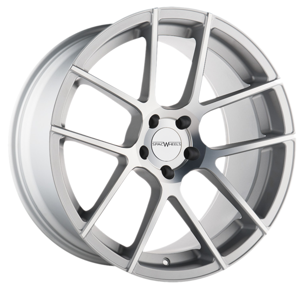 Llanta SPAC Wheels M510 10.0 X 20" (5X112) ET42 PLATA BRILLANTE