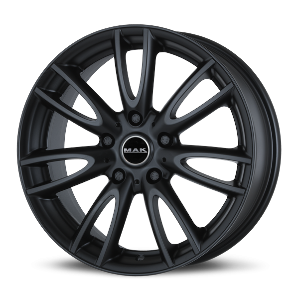 Llanta MAK JACKIE BLACK 6.50 x 16" (4x100) ET48 NEGRO MATE