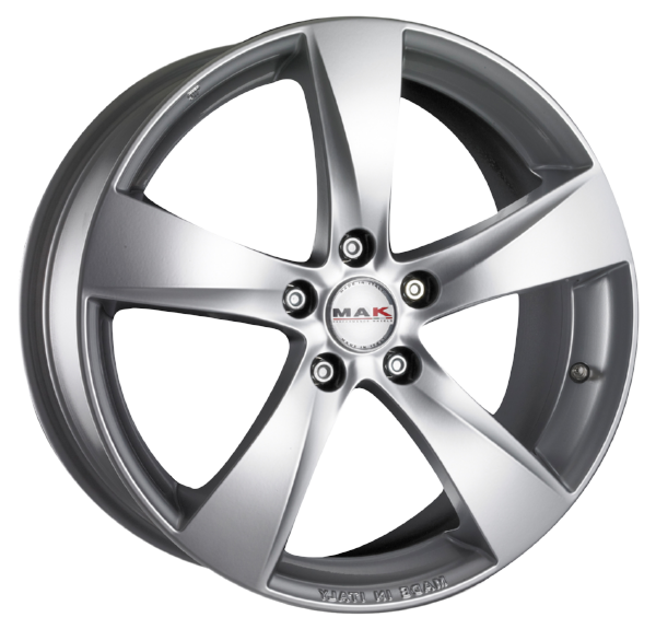 Llanta MAK TORNADO 8.0 x 17" (5 x 120) ET 40 HYPER SILVER