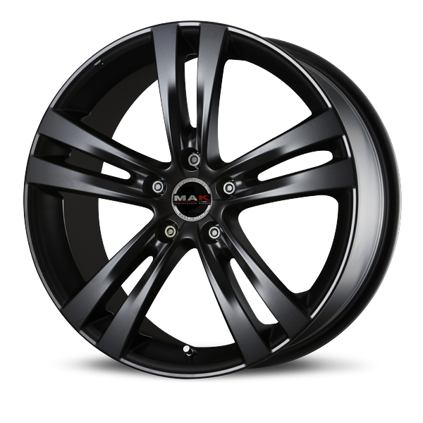 Llanta MAK ZENITH MATT BLACK 8.00 x 18" (5x114.3) ET40 NEGRO MATE