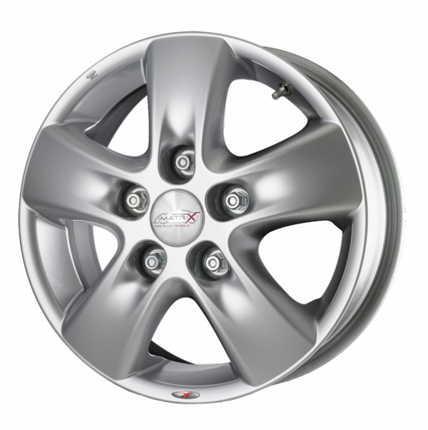 Llanta MATRIX HD2 6.5 x 16" (5x160) ET60 PLATA BRILLANTE