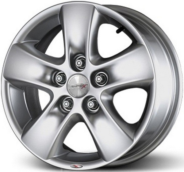 Llanta MATRIX HD! 6.5 x 16" (5x120) ET45 PLATA BRILLANTE