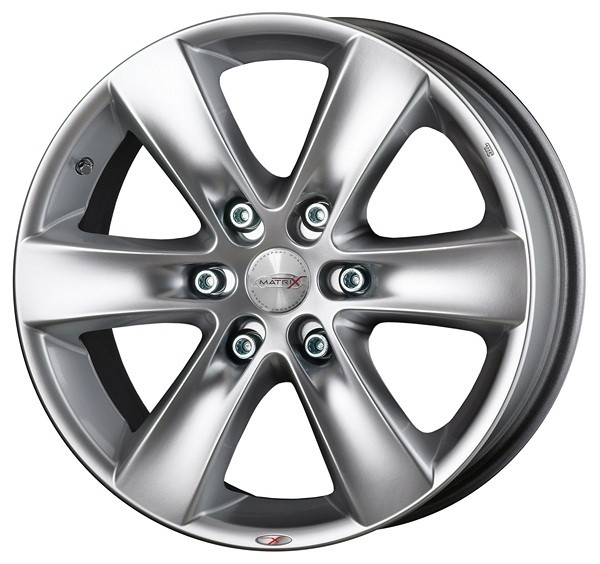Llanta MATRIX SIERRA 7.00 x 16" (6x114.3) ET30 PLATA BRILLANTE