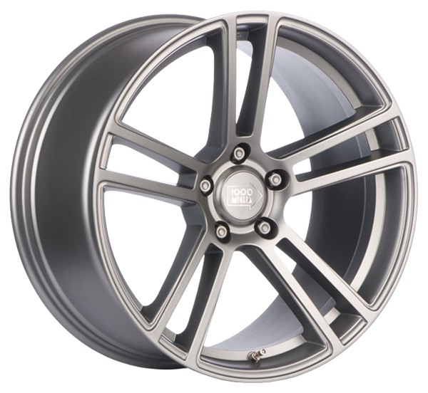 Llanta MILLE MIGLIA M-1002 9.0 X 18" (5X120) ET37 ANTRACITA CLARO