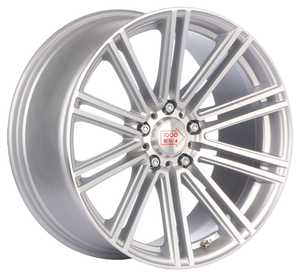Llanta MILLE MIGLIA M-1005 8.0 X 18" (5X112) ET45 PLATA / PULIDO