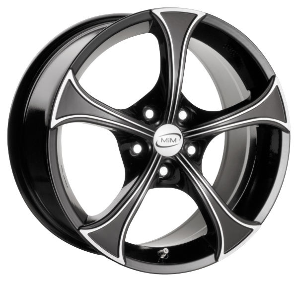 Llanta MIM MARATEA EVO 6.5x15 (4x108) ET42 GRAFITO MATE / PULIDO