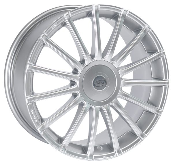 Llanta MIM SAN MARINO EVO 8.0x18 (5x100) ET35 PLATA BRILLANTE