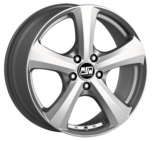 Llanta MSW 19 W 6.0 x17" (5x114.3) ET40 PLATA