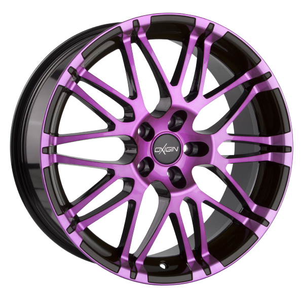 Llanta OXIGIN 14 OXROCK 8,5x20 (5x120) ET15 ROSA / PULIDO
